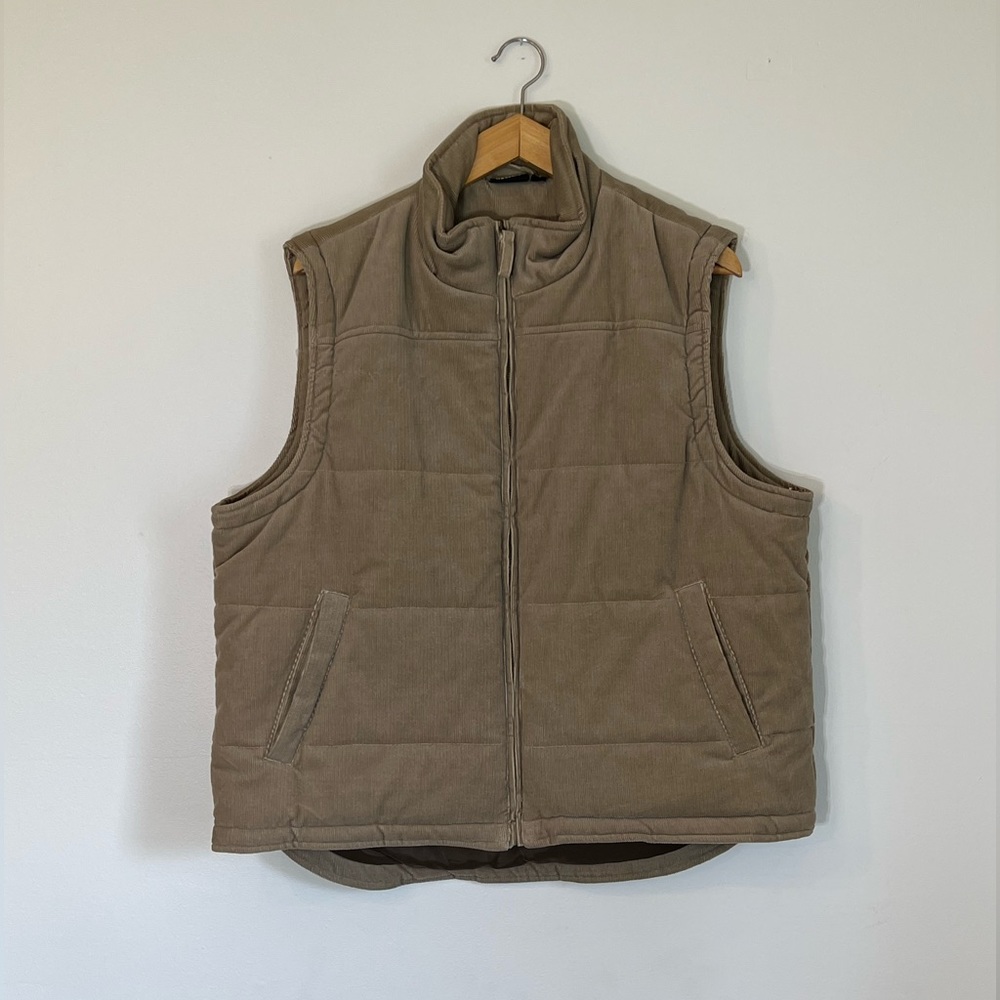 Vintage Watsons sleeveless corduroy jacket vest  | XL